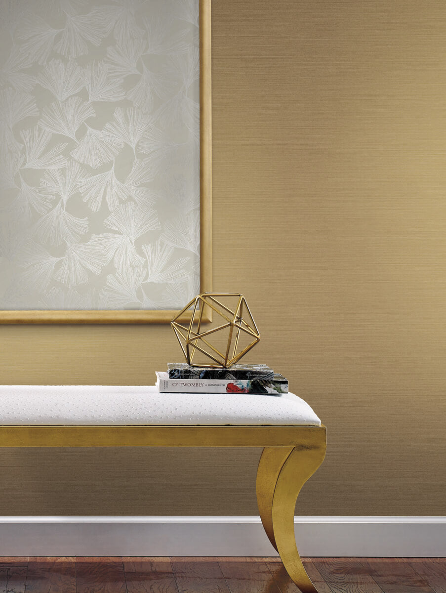 Antonina Vella Dazzling Dimensions Ginkgo Toss Wallpaper - Glint
