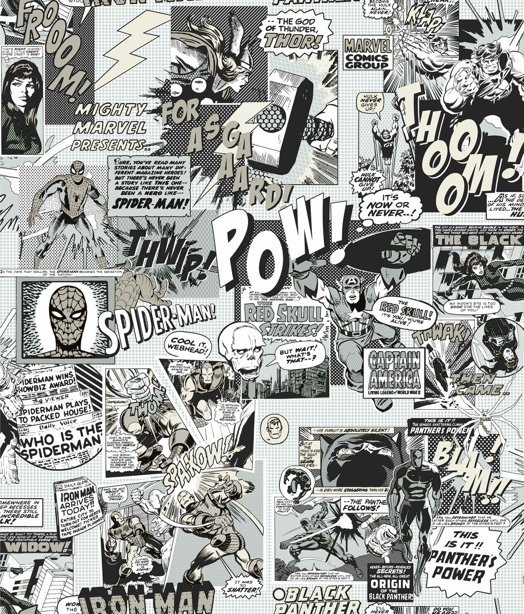 Marvel Comics Pow Wallpaper - SAMPLE