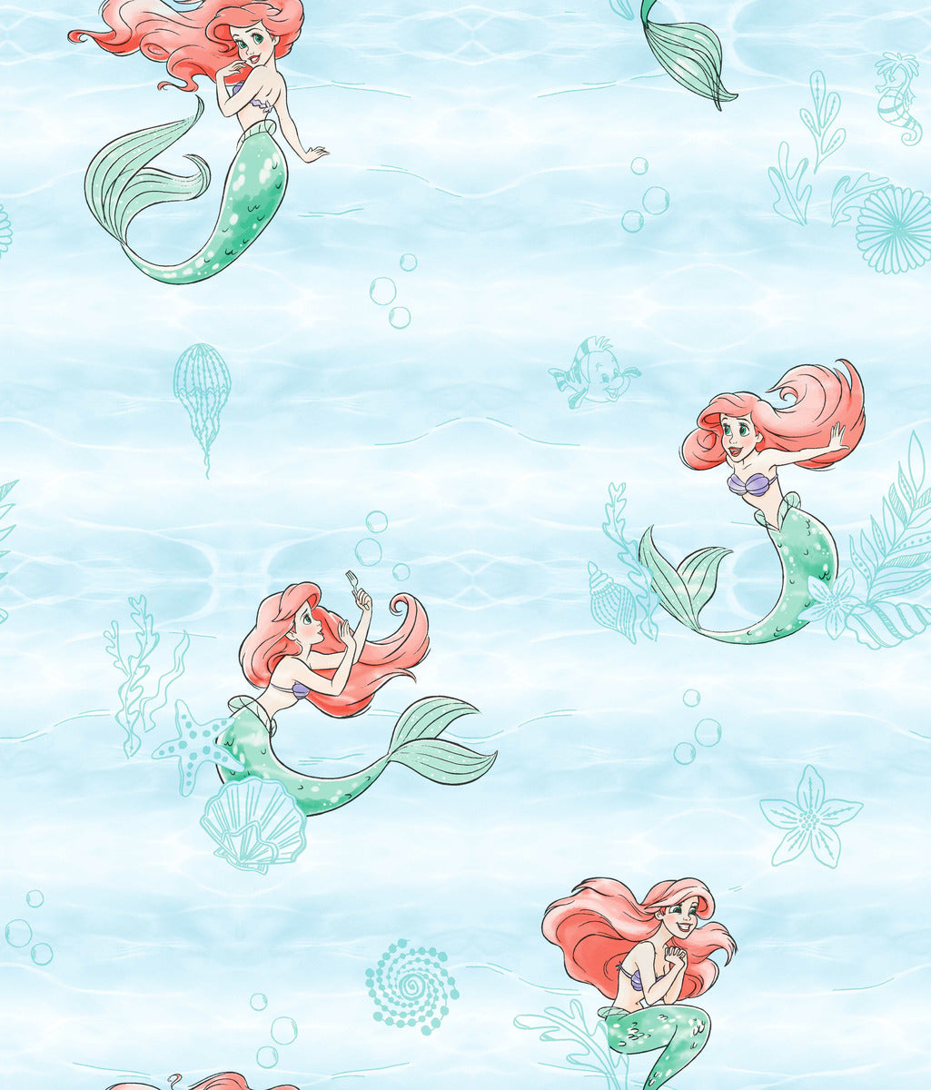 the little mermaid ariel wallpaper