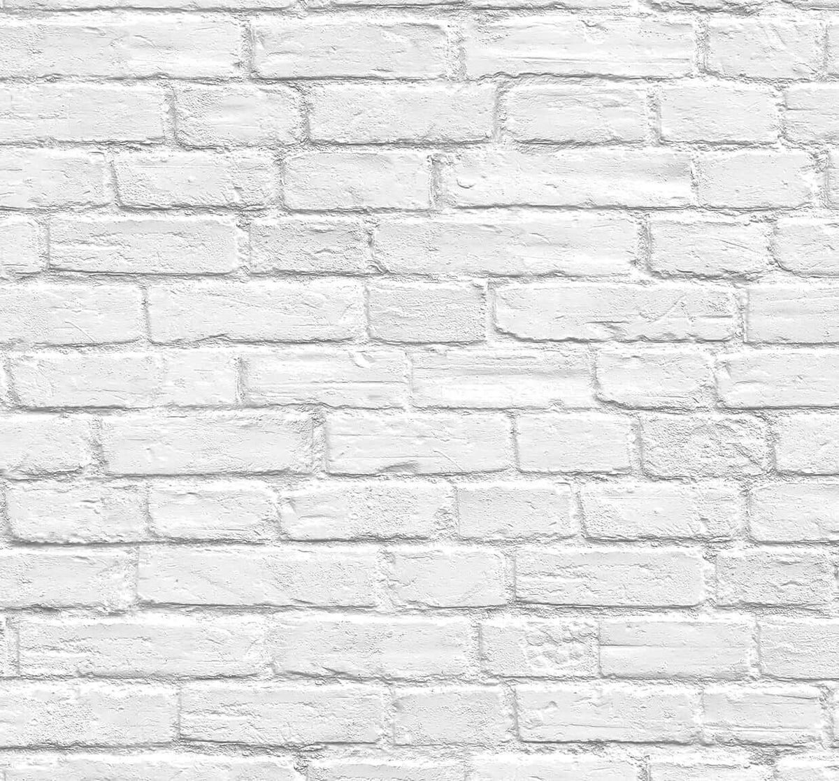 Seabrook DuPont Vintage Brick High Performance Wallpaper - Arctic Grey