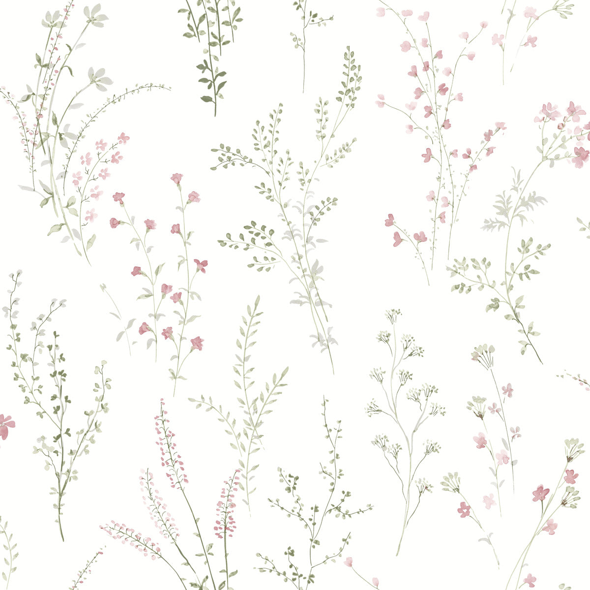 LV402-WI3 On a Spring Day - Blossom - Wildflowers Fabric
