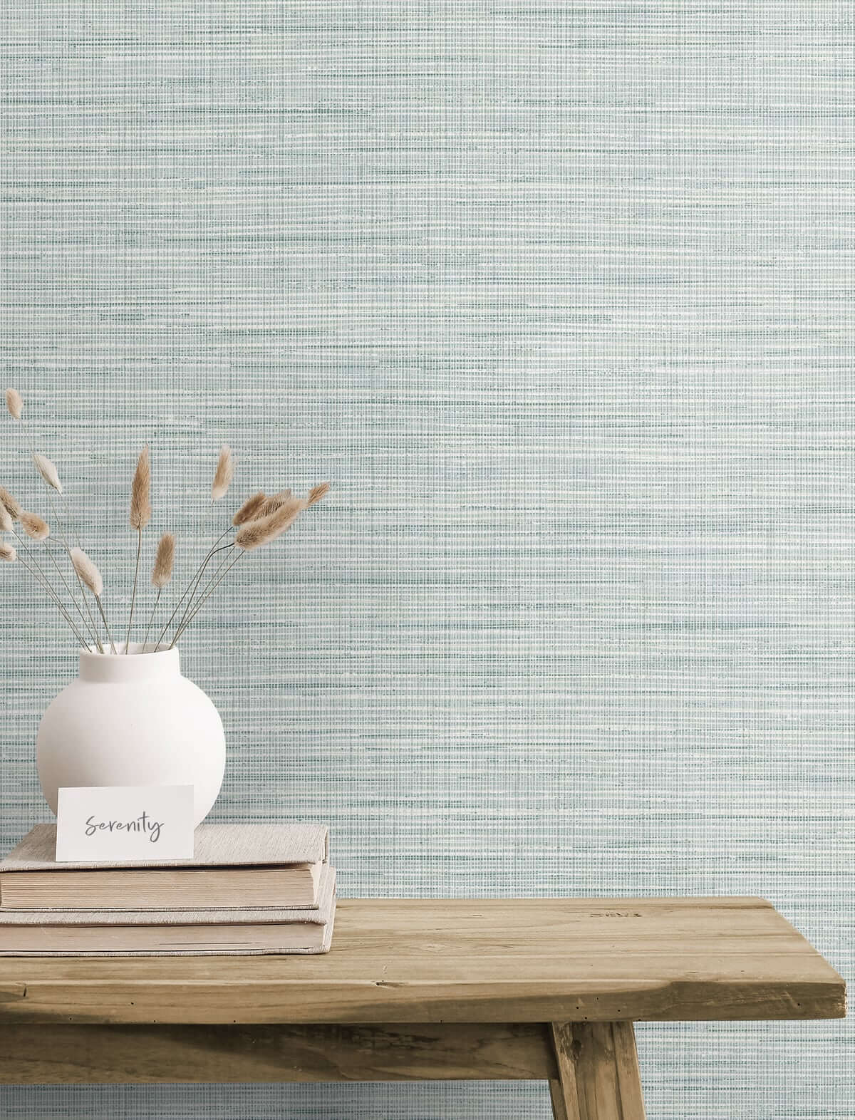 Seabrook Japandi Style Mei Wallpaper - Seabreeze