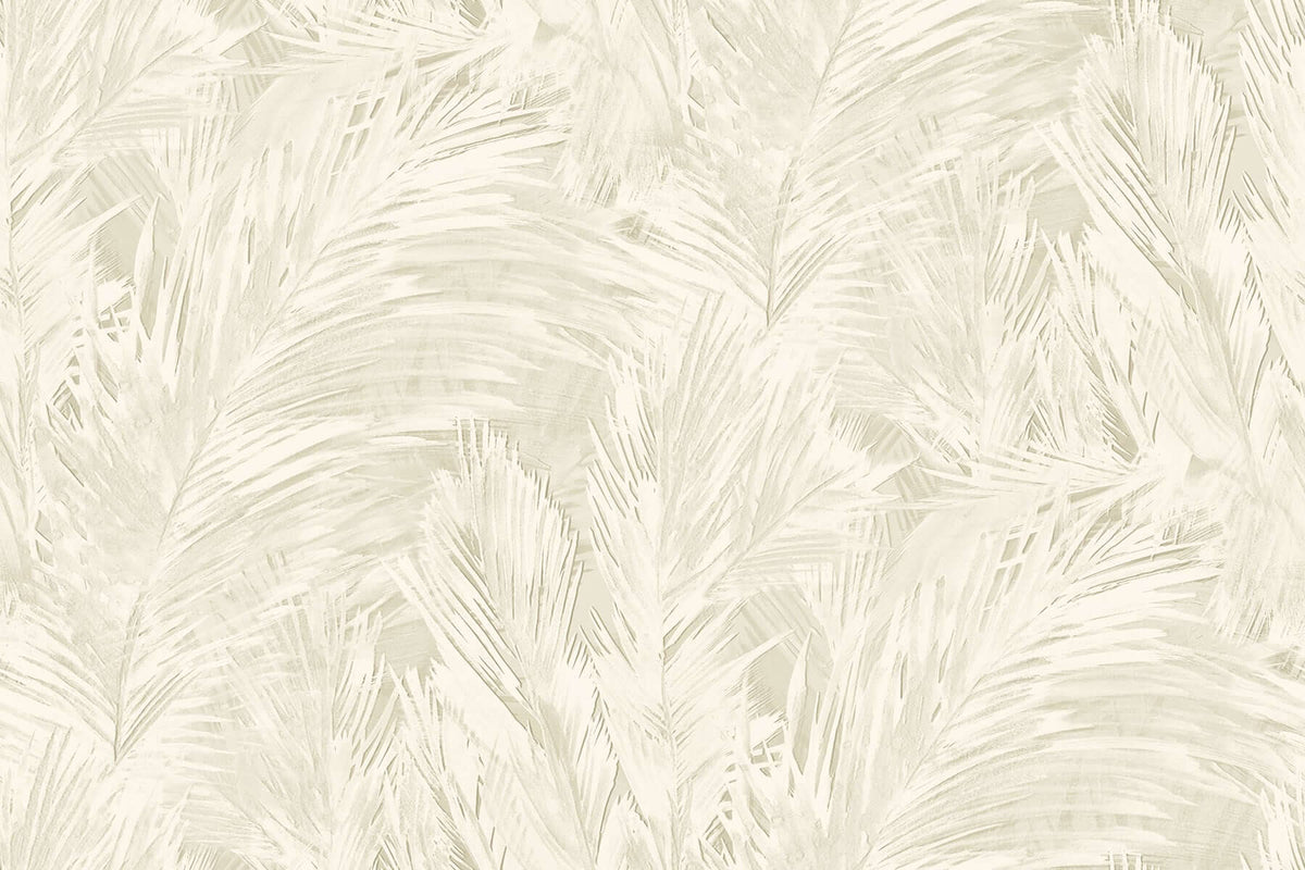 Seabrook Japandi Style Mari Wallpaper - White Sands