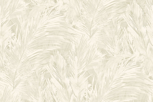 Seabrook Japandi Style Mari Wallpaper - White Sands