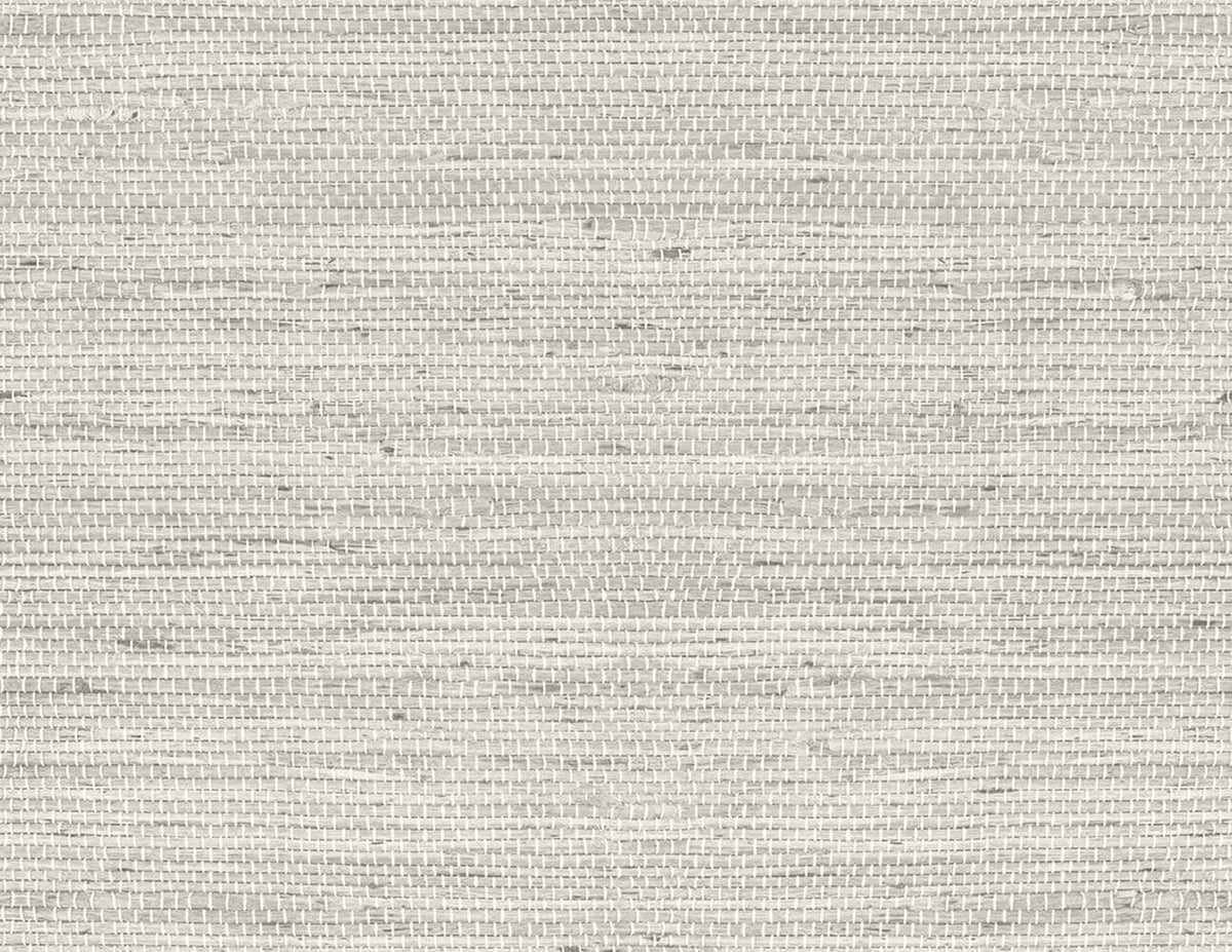 Lillian August Faux Weave Peel & Stick Wallpaper Sample - Gray