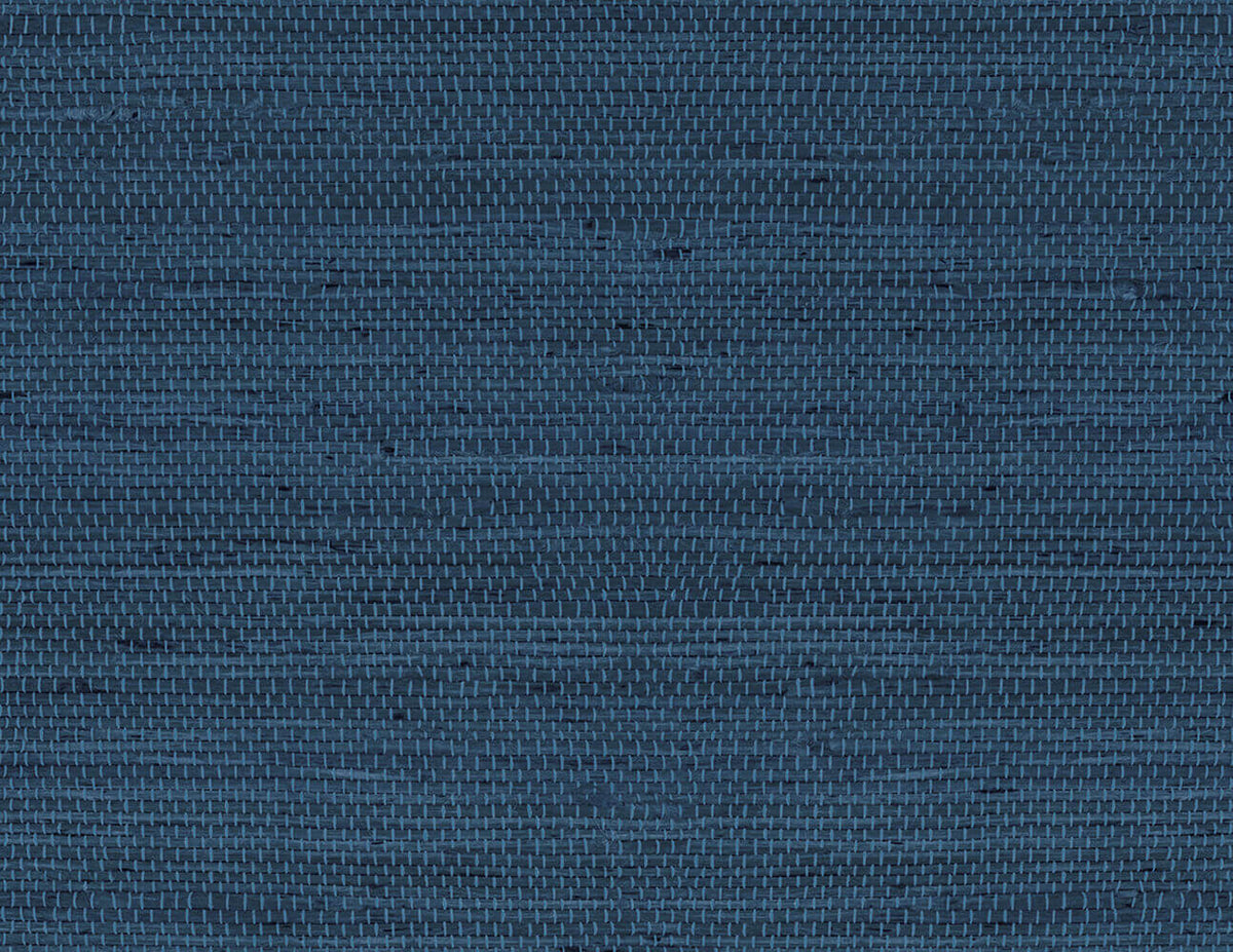 Lillian August Faux Weave Peel & Stick Wallpaper - Coastal Blue