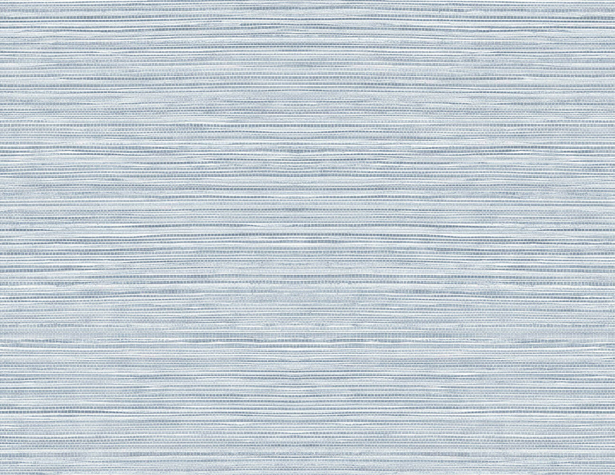Lillian August Faux Grasscloth Peel & Stick Wallpaper Sample - Sea Breeze