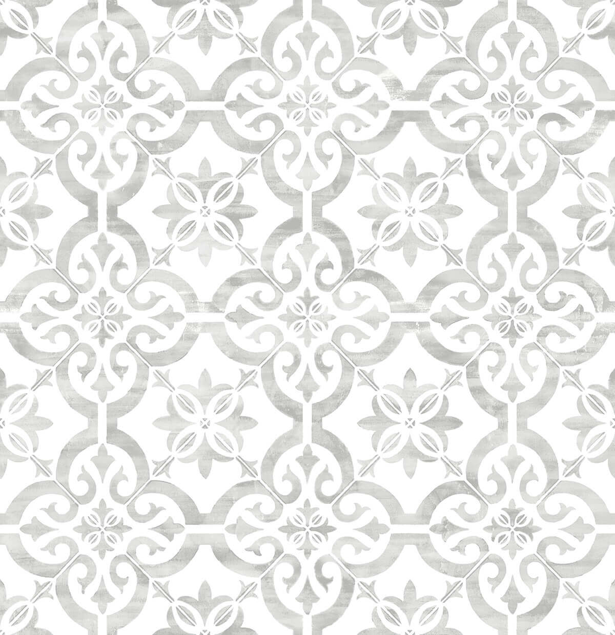 Lillian August Porto Tile Peel & Stick Wallpaper - Harbor Mist