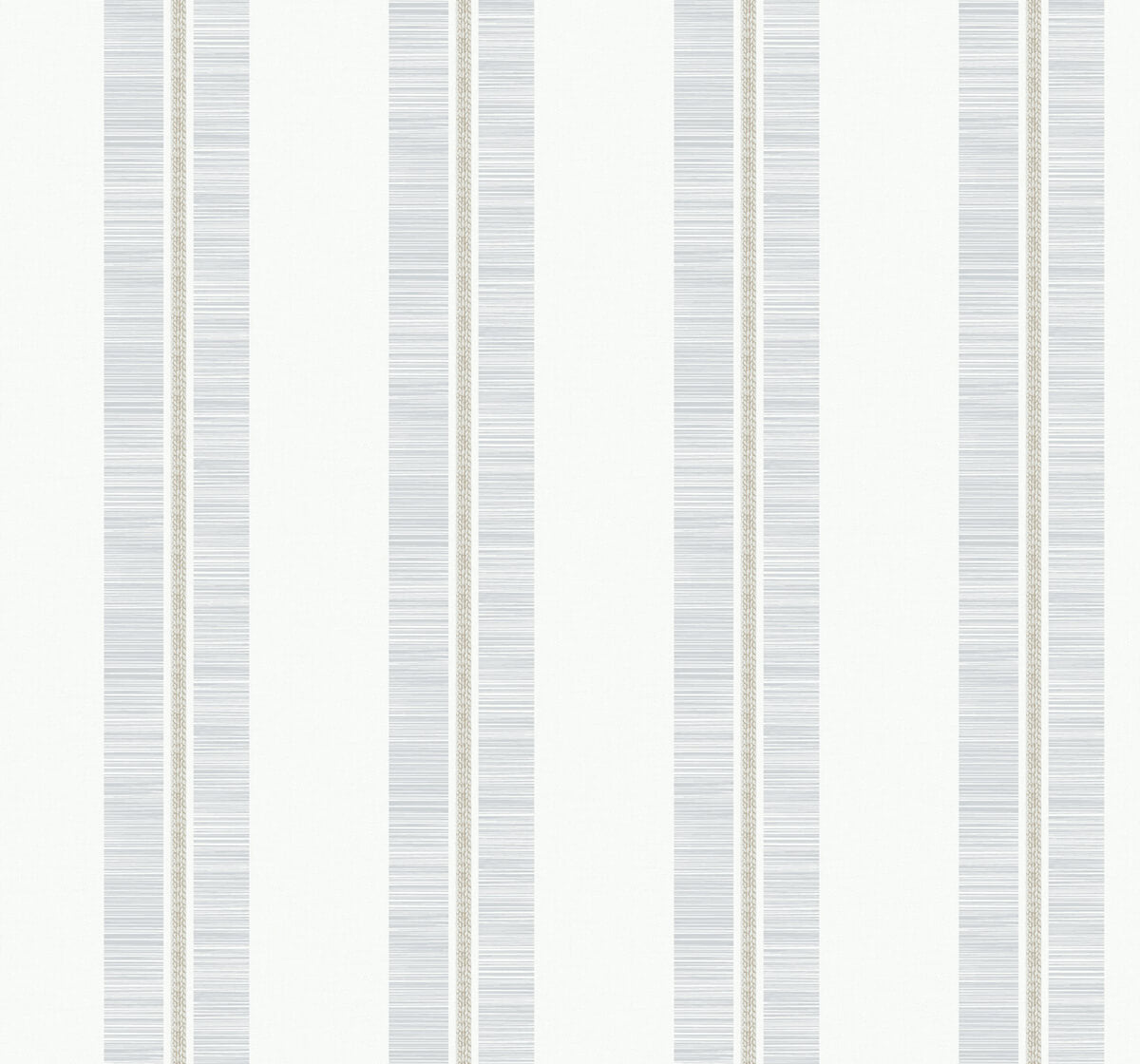 Seabrook Beach House Coastline Wallpaper - Daydream Gray