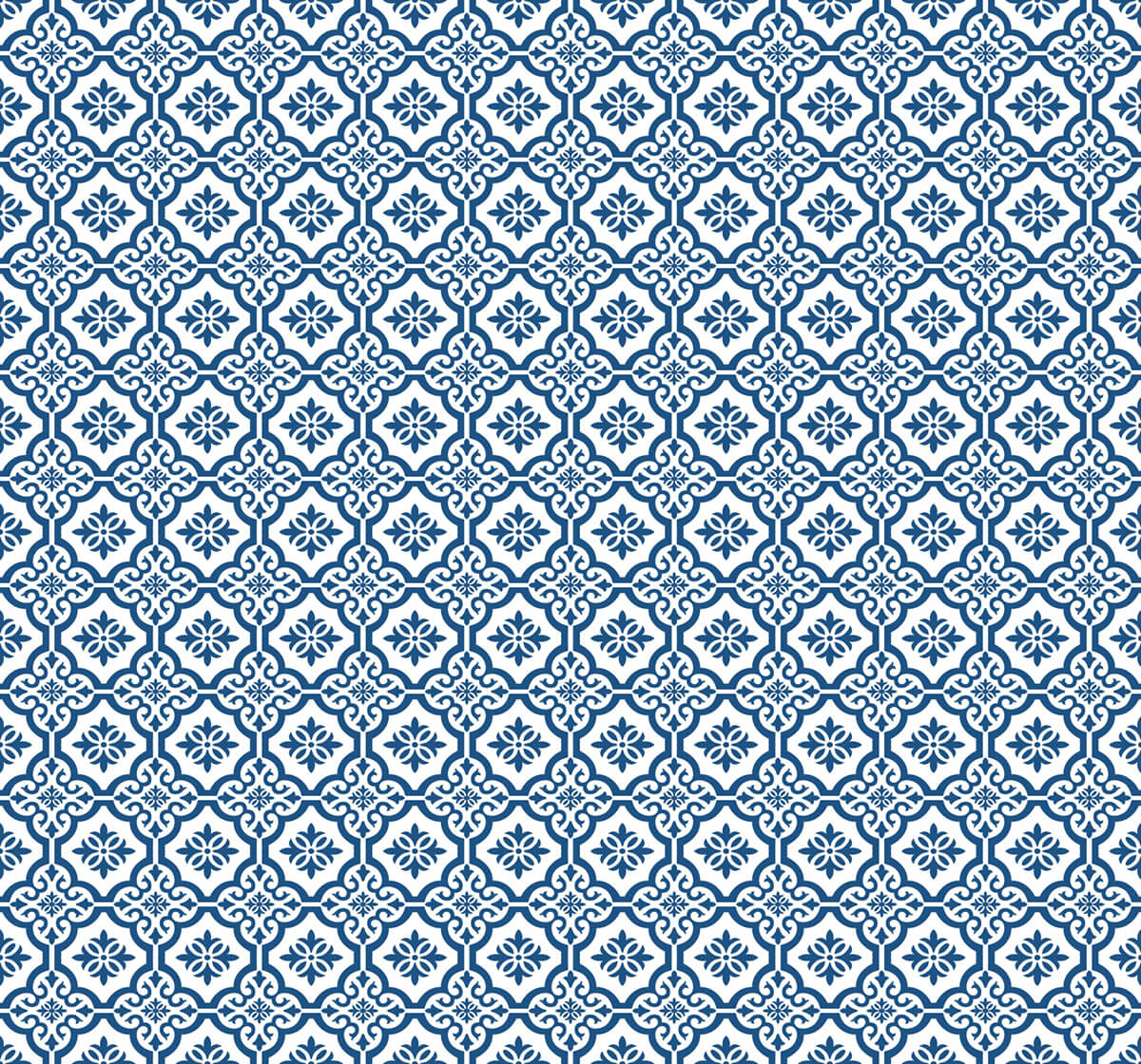Beach House Coastal Tile Wallpaper - SAMPLE