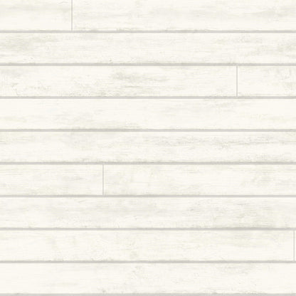 MH1566 Magnolia Home Skinnylap Removable Wallpaper White Gray