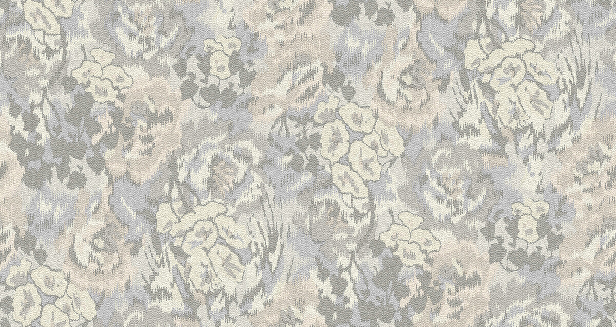 Missoni Home Flower Pot Wallpaper - Grey