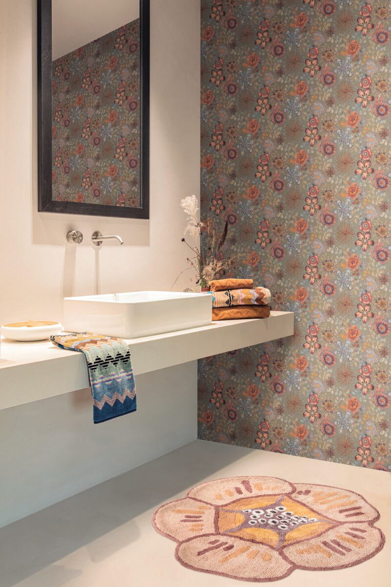 Missoni Home Magic Garden Wallpaper - Dark Grey