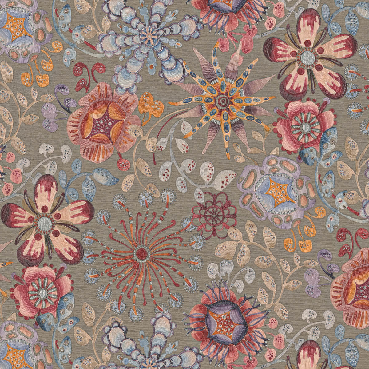 Missoni Home Magic Garden Wallpaper - Dark Grey