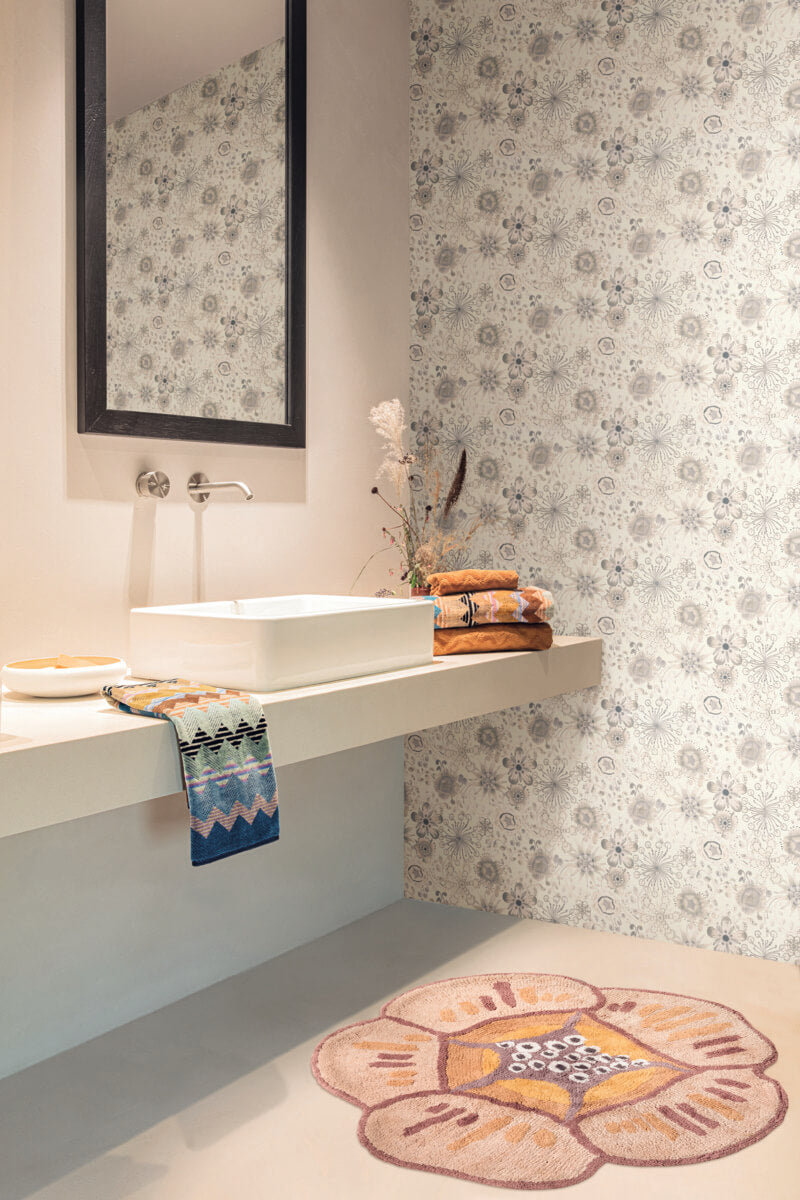 Missoni Home Magic Garden Wallpaper - Grey