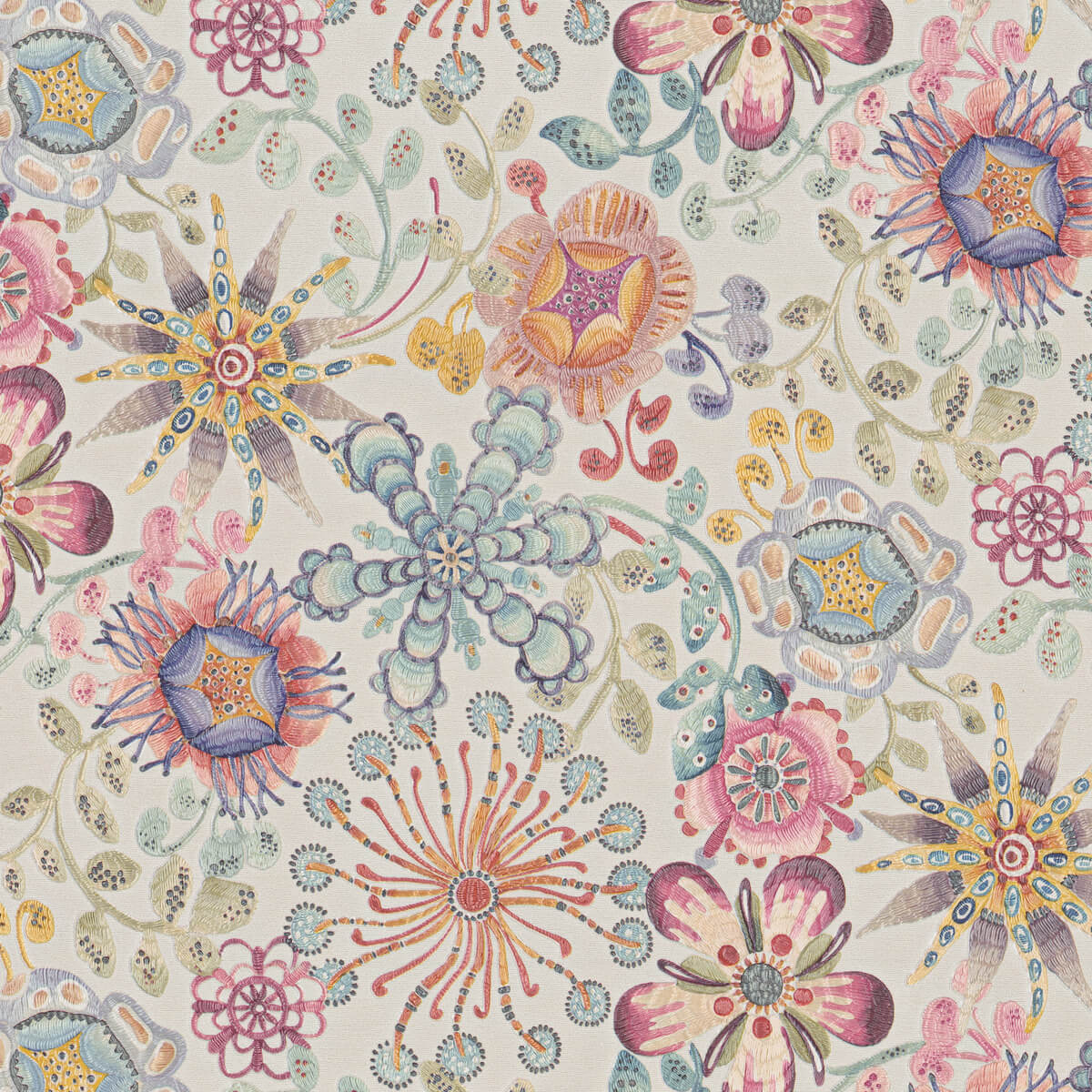 Missoni Home Magic Garden Wallpaper Sample - Pink