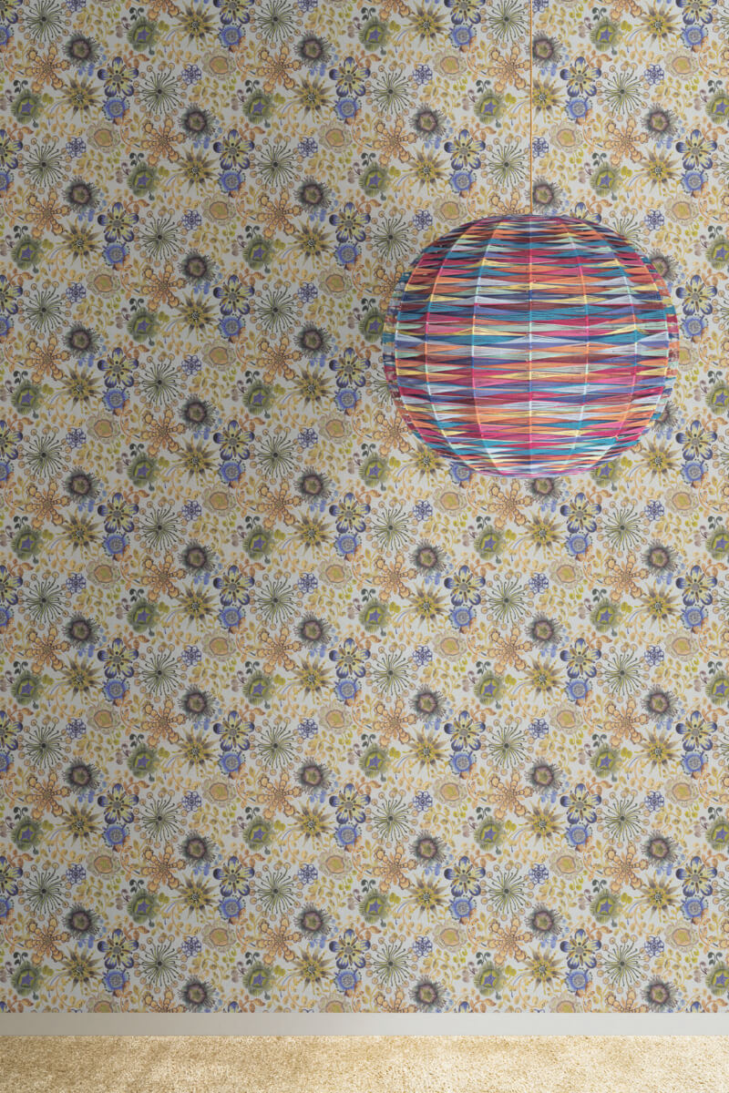 Missoni Home Magic Garden Wallpaper - Blue & Green