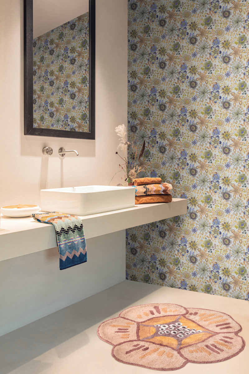 Missoni Home Magic Garden Wallpaper - Blue & Green