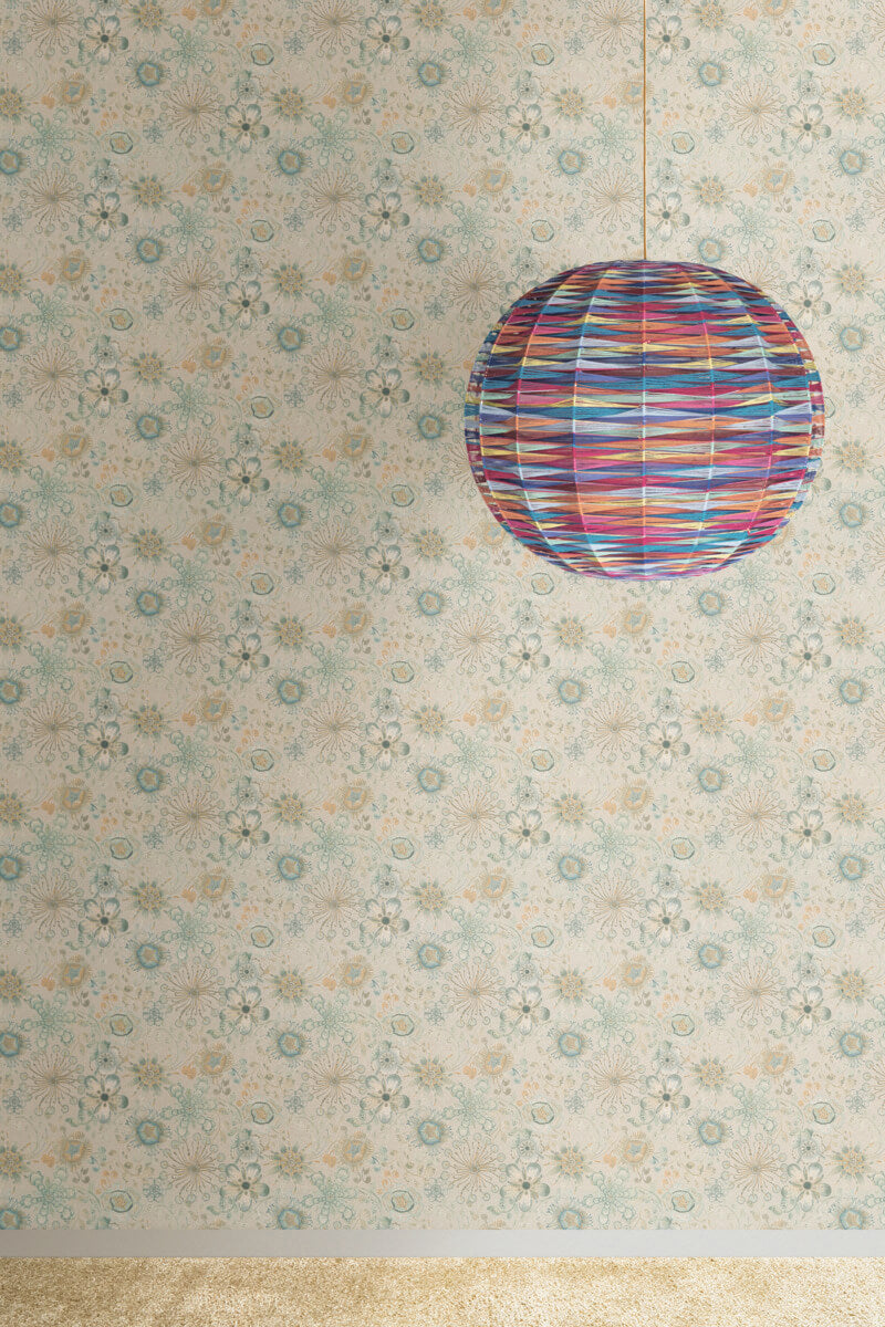 Missoni Home Magic Garden Wallpaper - Light Blue