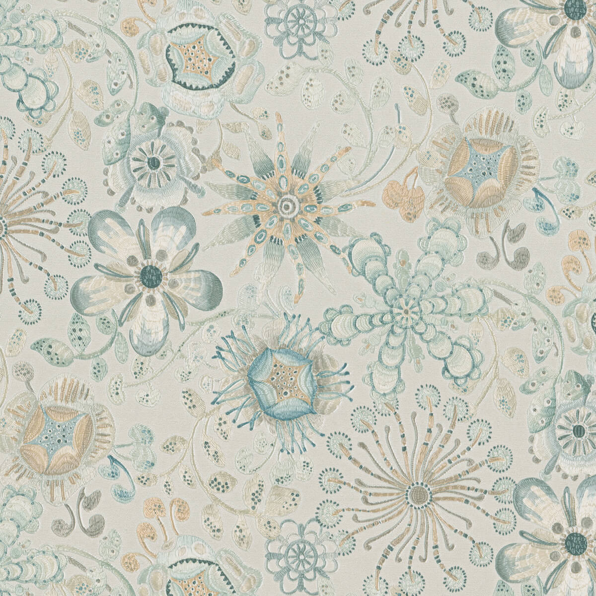 Missoni Home Magic Garden Wallpaper - Light Blue