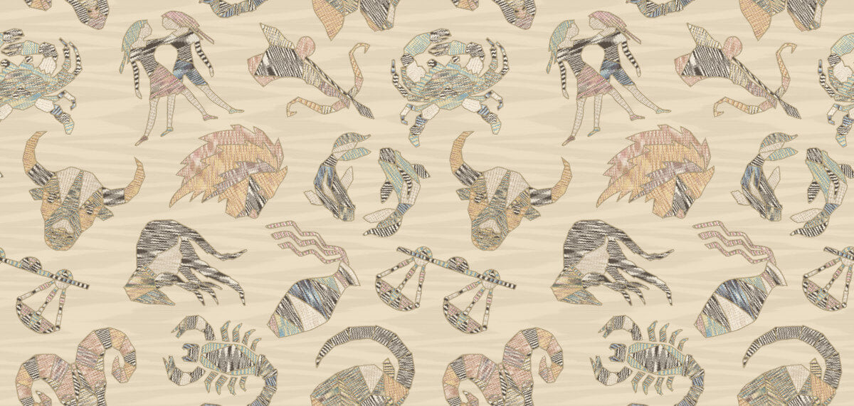 Missoni Home Constellations Wallpaper - Cream