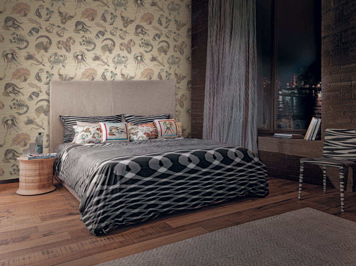 Missoni Home Constellations Wallpaper - Cream
