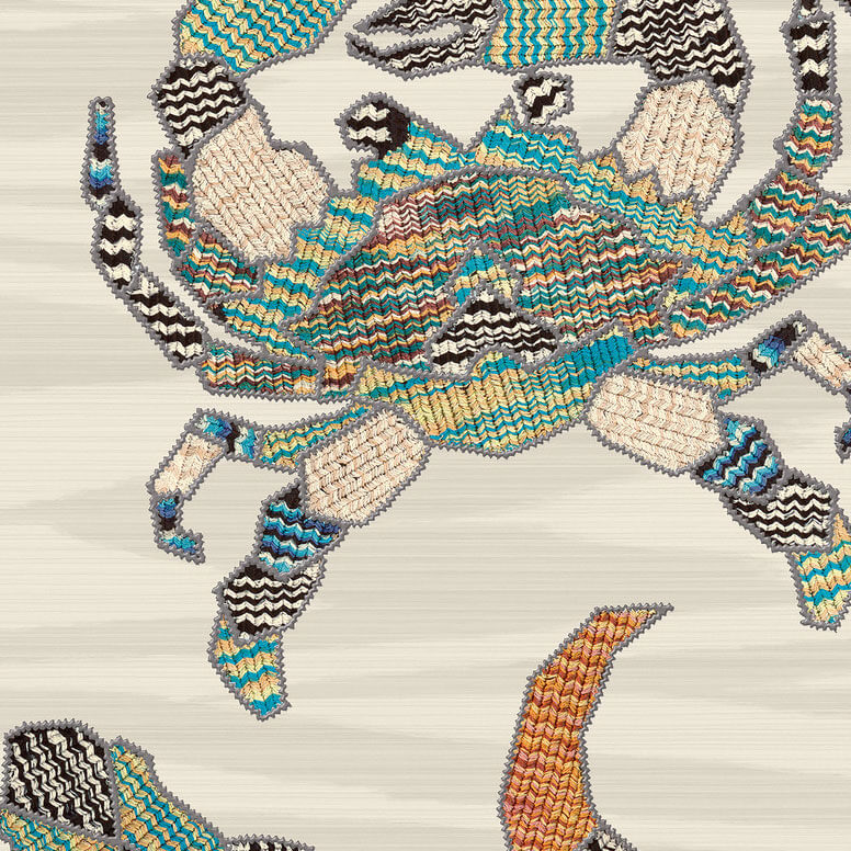 Missoni Home Constellations Wallpaper - Grey