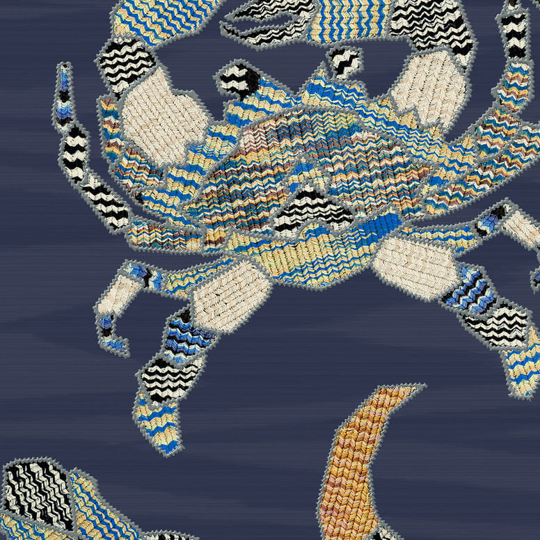 Missoni Home Constellations Wallpaper - Blue