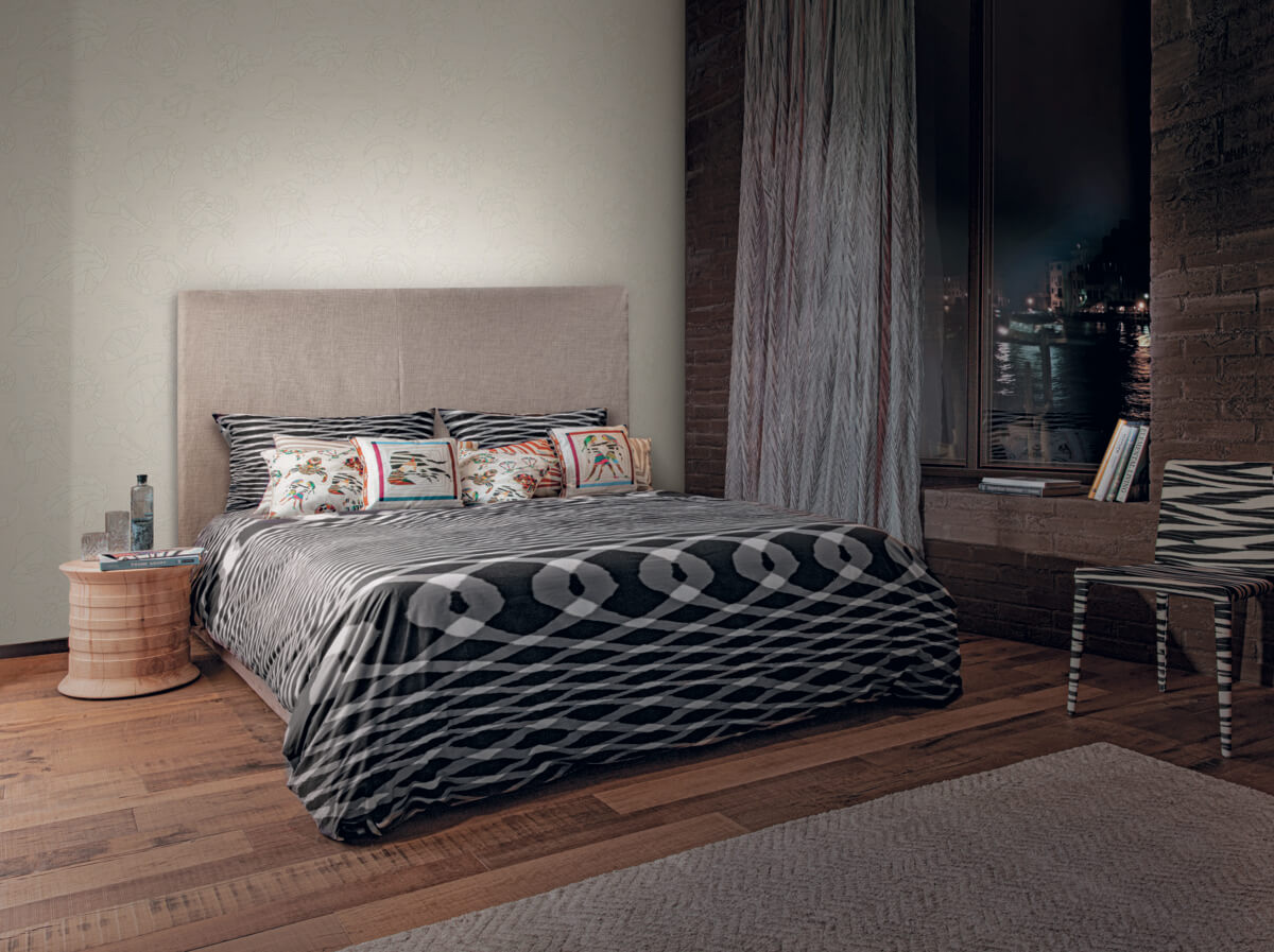 Missoni Home Constellations Wallpaper - White