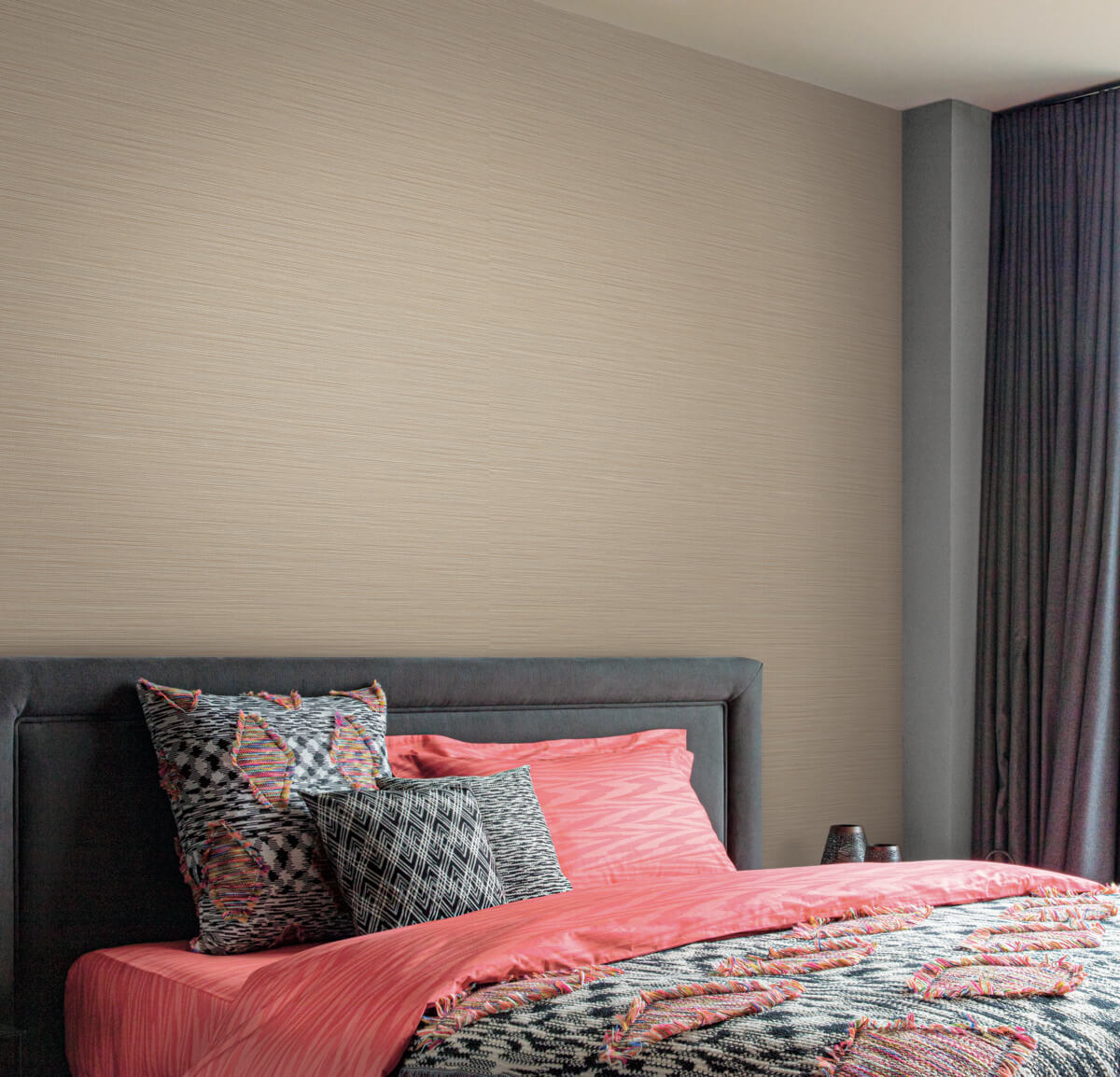 Missoni Home Cannete Wallpaper - Beige