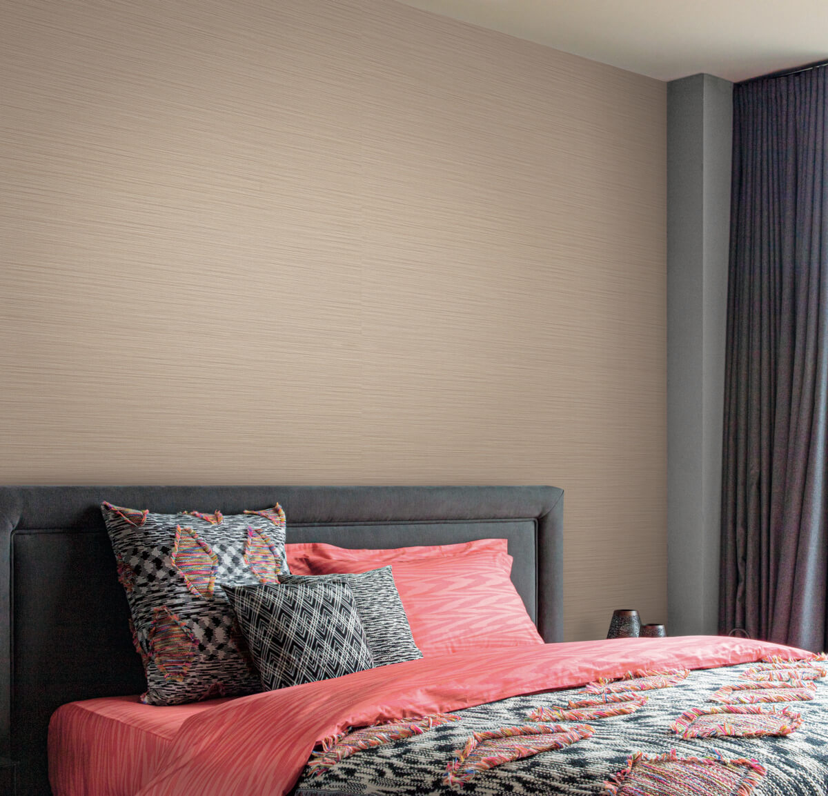 Missoni Home Cannete Wallpaper - Pink