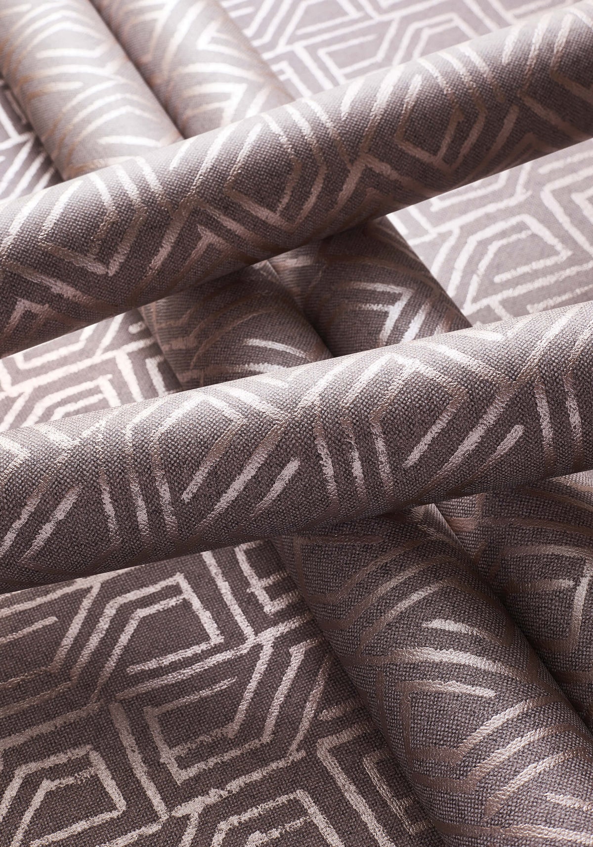 Thibaut Modern Resource 3 Tortona Wallpaper - Taupe