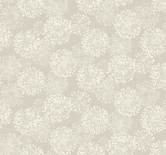 Candice Olson Botanical Dreams Grandeur Wallpaper - Silver