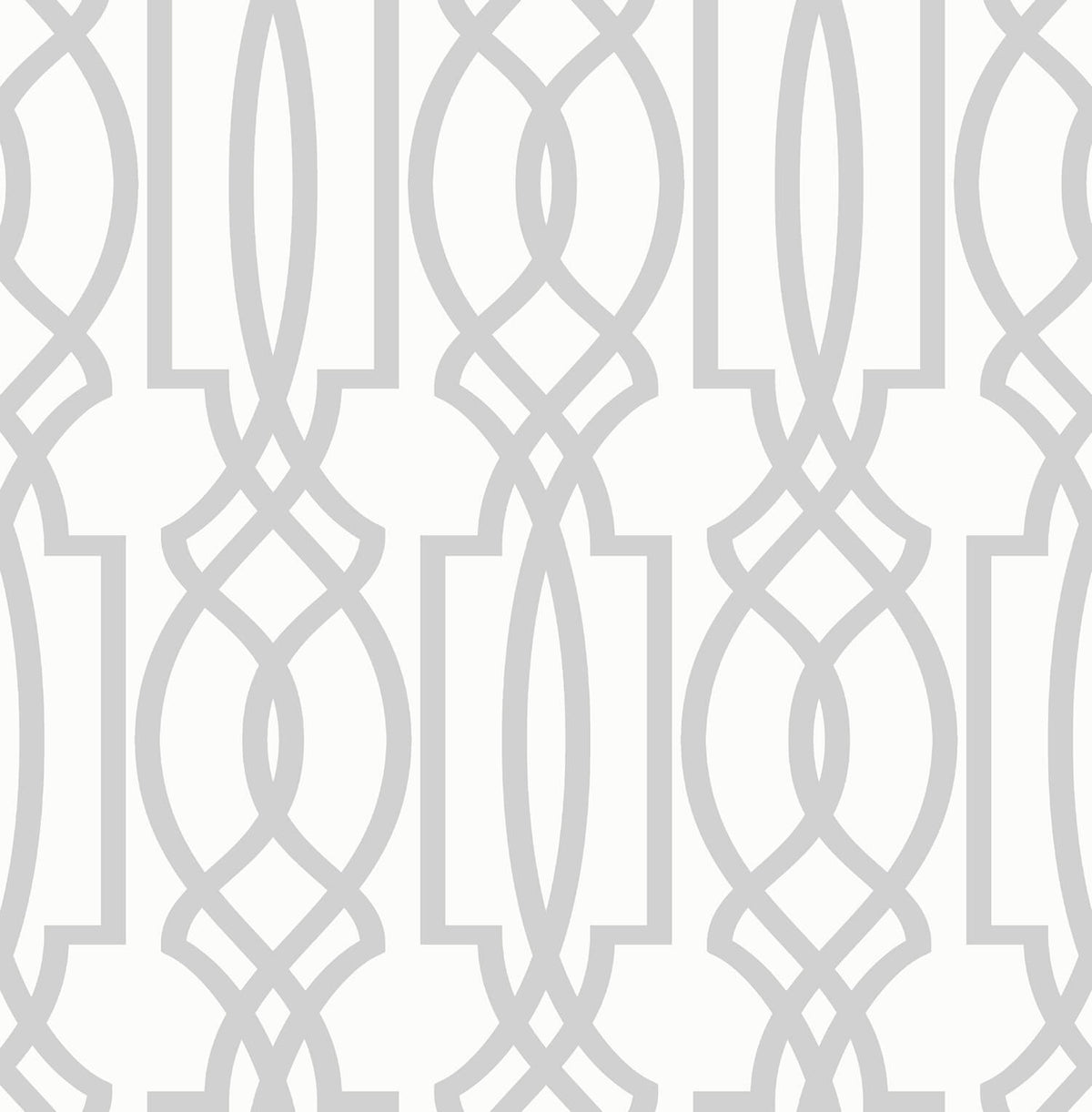 NextWall Deco Lattice Peel & Stick Wallpaper - Gray