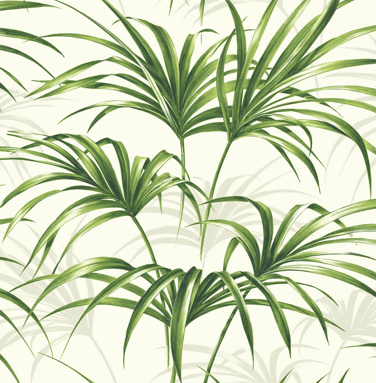 NextWall Tropical Palm Leaf Peel & Stick Wallpaper - Green