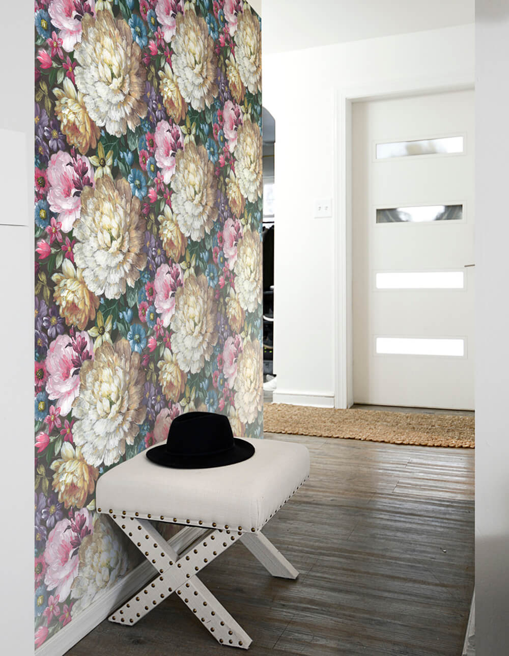NextWall Blooming Floral Peel & Stick Wallpaper - Multicolored