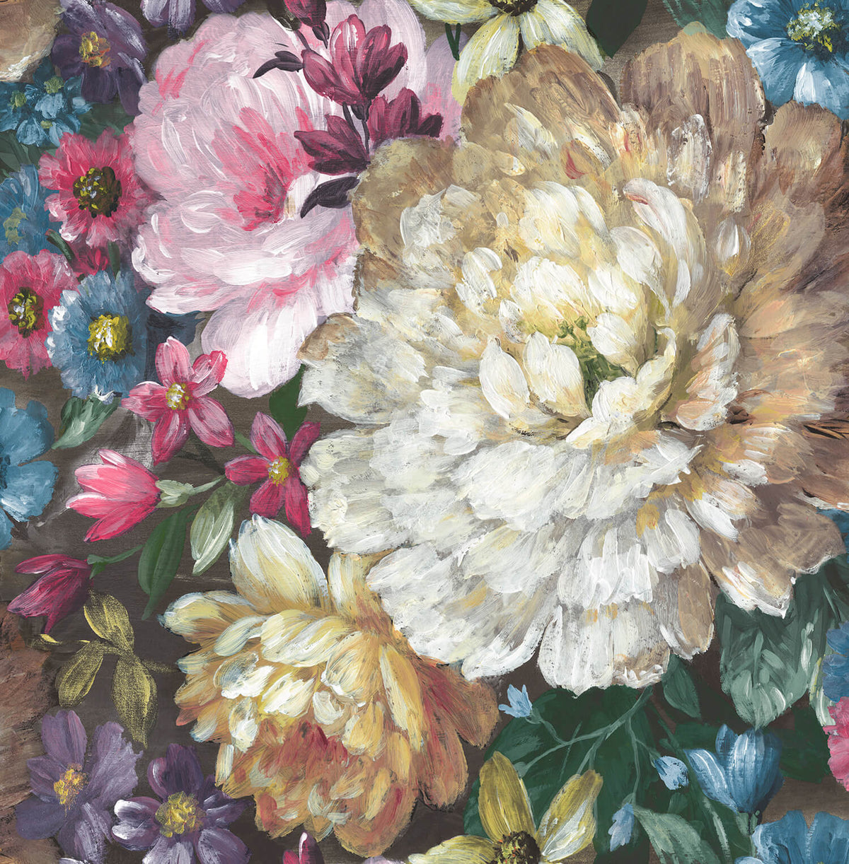 NextWall Blooming Floral Peel & Stick Wallpaper - Multicolored