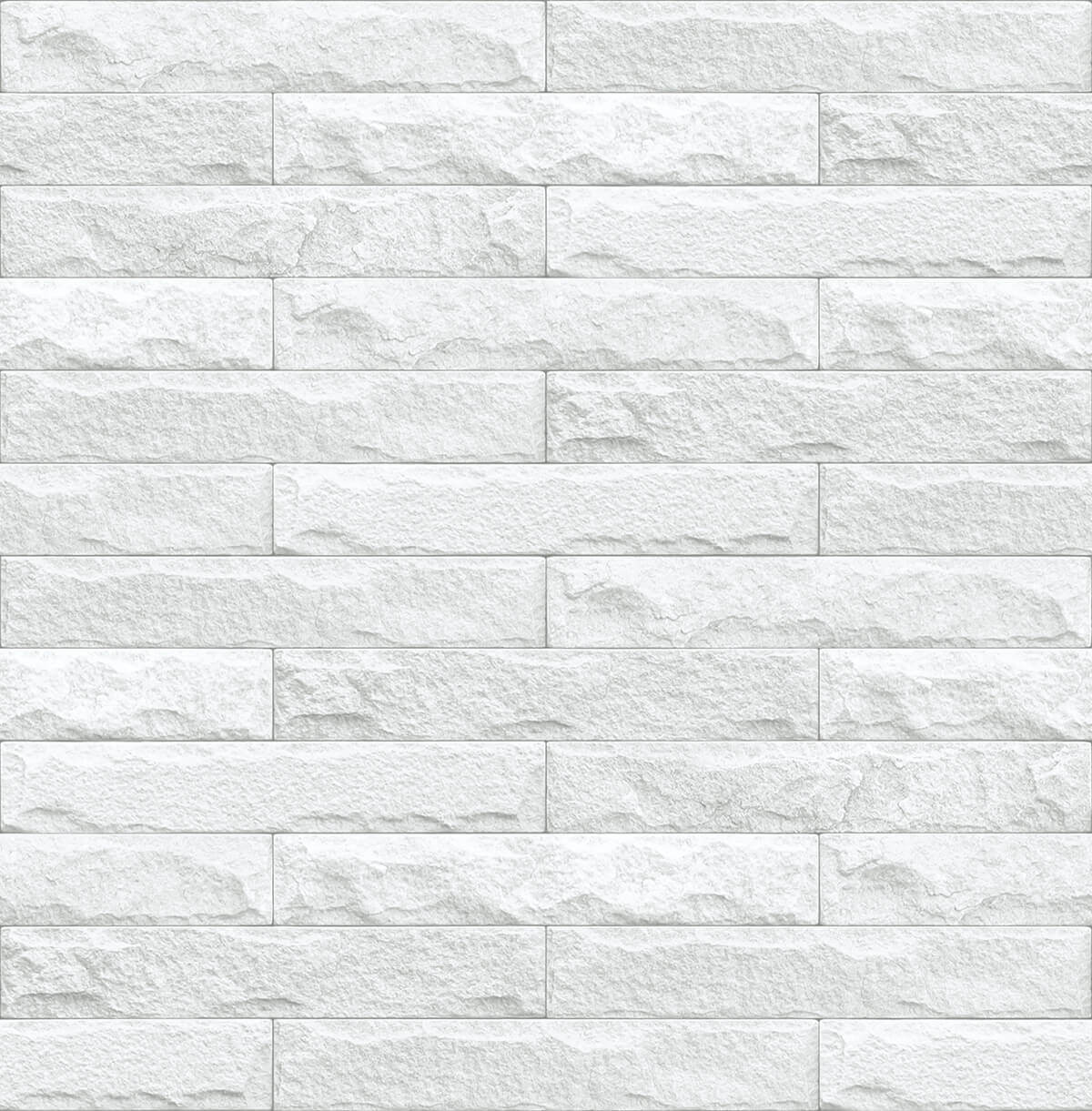 NextWall Limestone Brick Peel & Stick Wallpaper - White