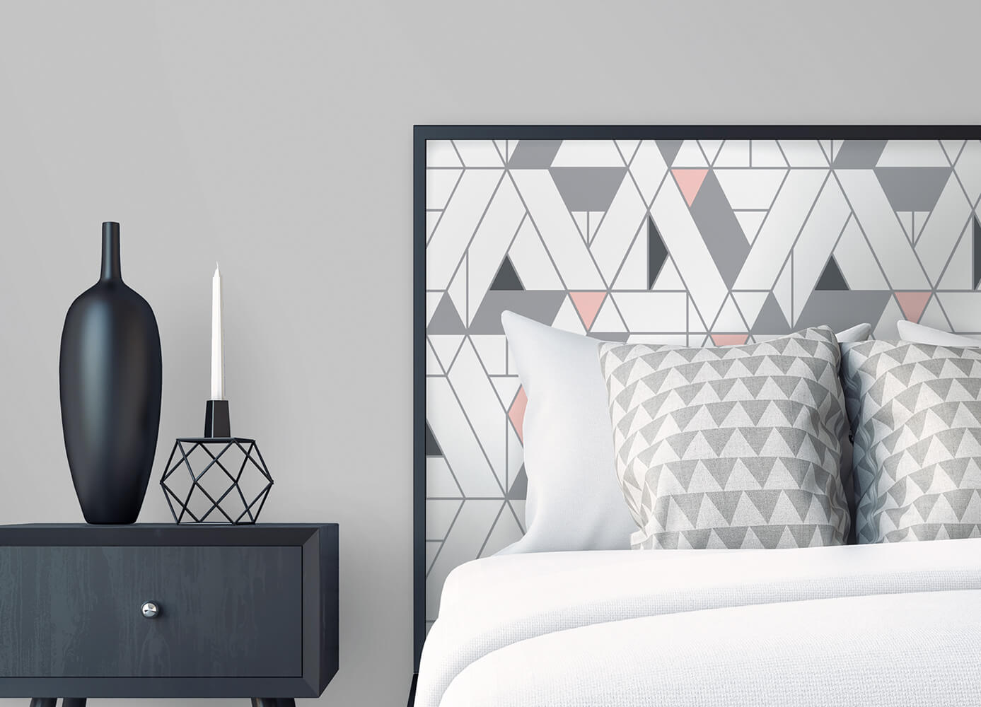 NextWall Kaleidoscope Peel & Stick Wallpaper - Pink