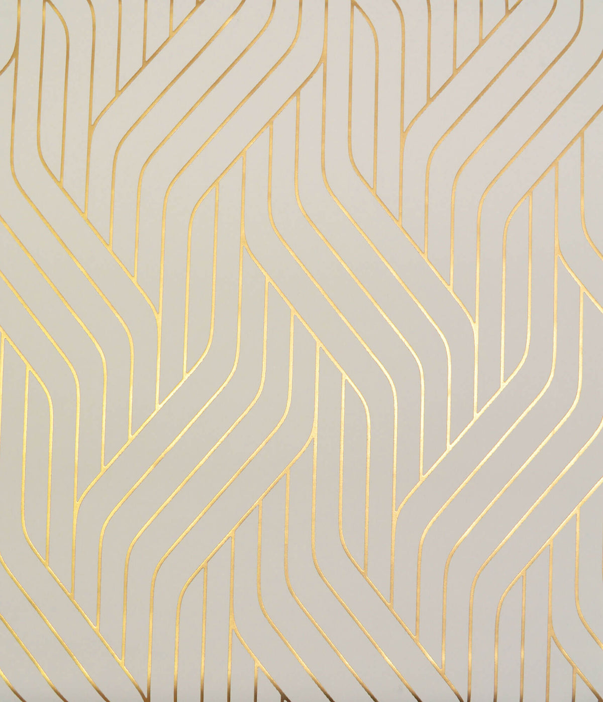 NW3517 Antonina Vella Modern Metals Ebb And Flow Wallpaper Almond Gold