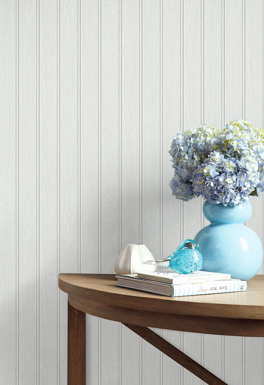 NextWall Beadboard Peel & Stick Wallpaper - Off White