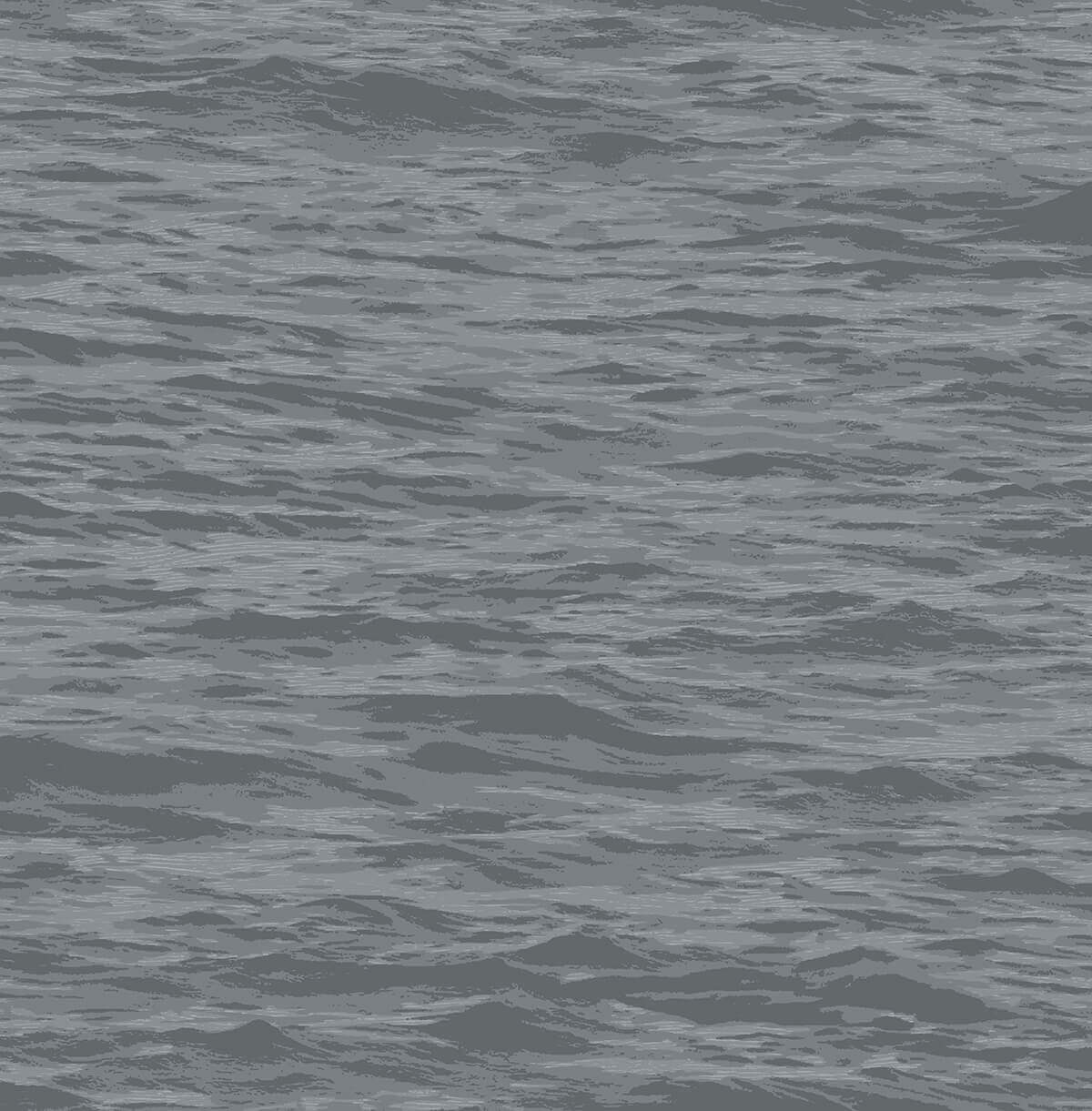 NextWall Serene Sea Peel & Stick Wallpaper - Gray