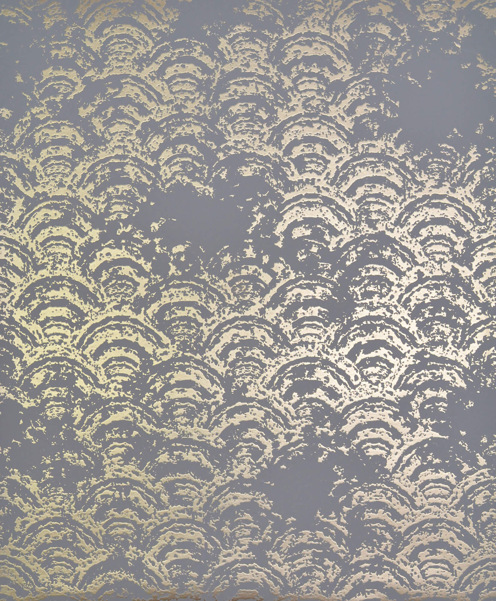 NW3597 Antonina Vella Modern Metals Eclipse Wallpaper Grey Gold