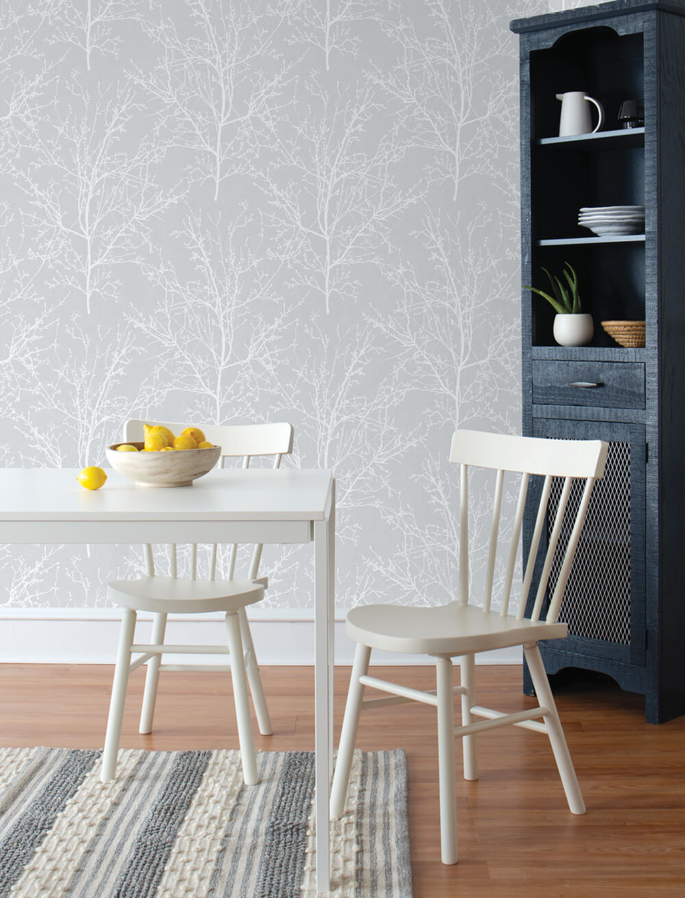NextWall Tree Branches Peel & Stick Wallpaper - Gray