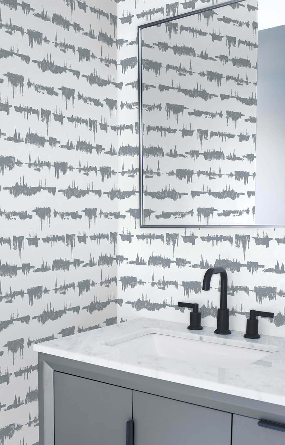 NextWall Lifeline Peel & Stick Wallpaper - Gray