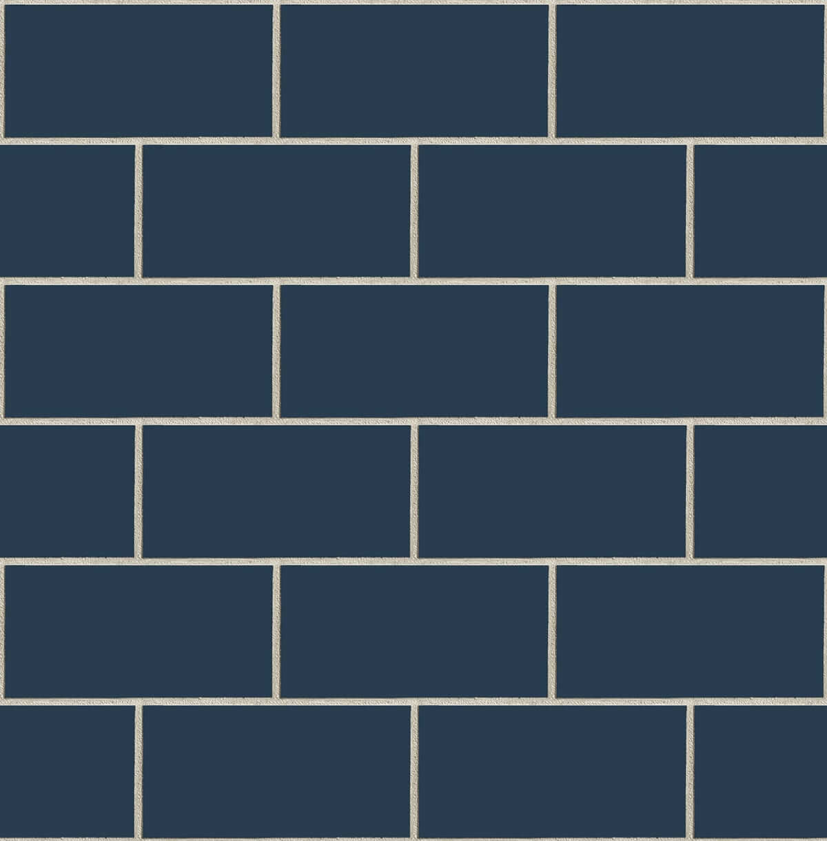 NextWall Retro Subway Tile Peel & Stick Wallpaper - Blue