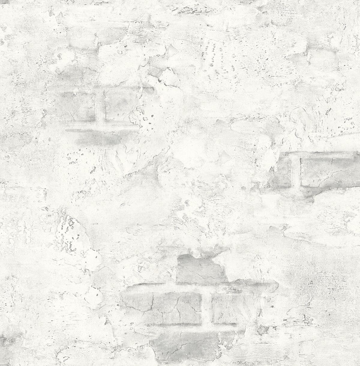 NextWall Stucco Brick Peel & Stick Wallpaper - Gray