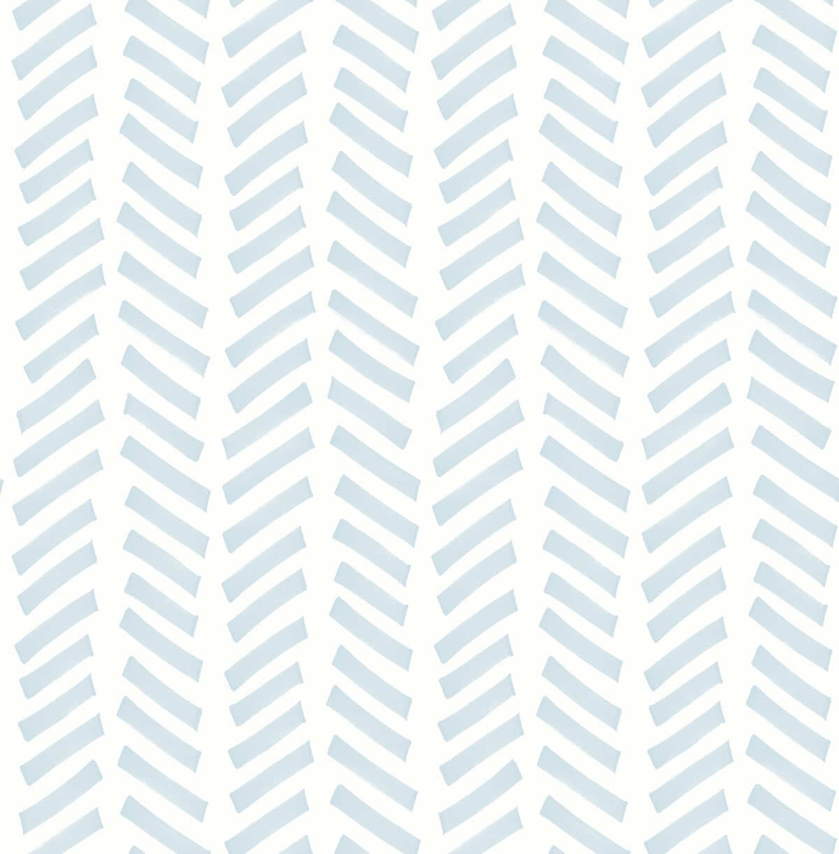 NextWall Mod Chevron Peel & Stick Wallpaper Sample - Blue