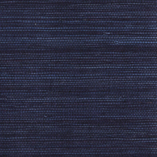 Ronald Redding Tea Garden Designs Petite Sisal Wallpaper - Blue