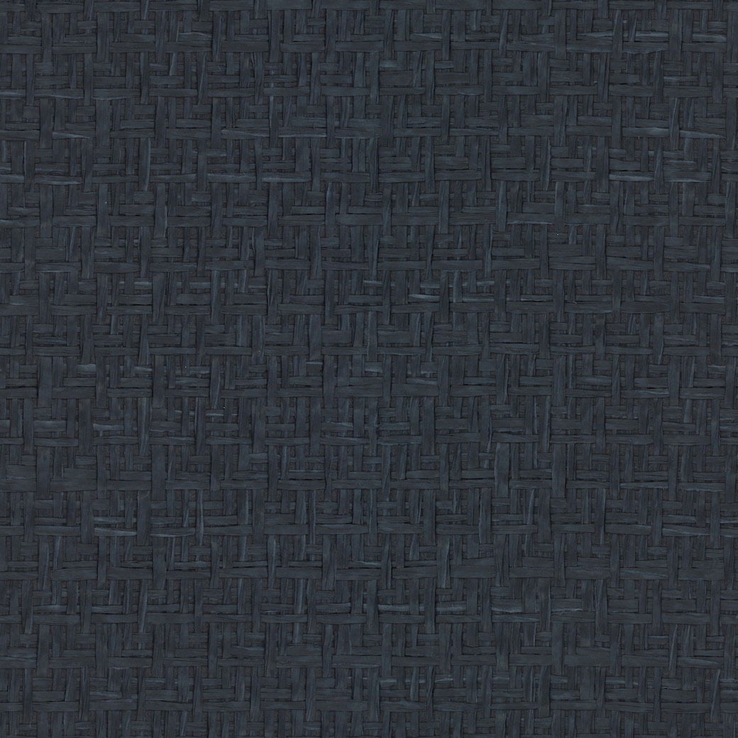 Candice Olson Modern Artisan Tatami Weave Wallpaper - Navy Blue